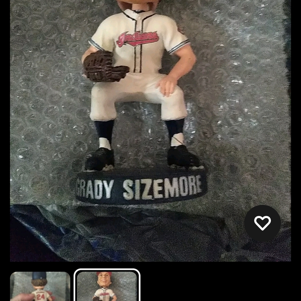 Cleveland Indians Grady Sizemore Bobblehead.